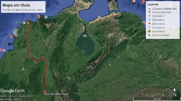(imagen 3, Jorge Restrepo, Google earth)