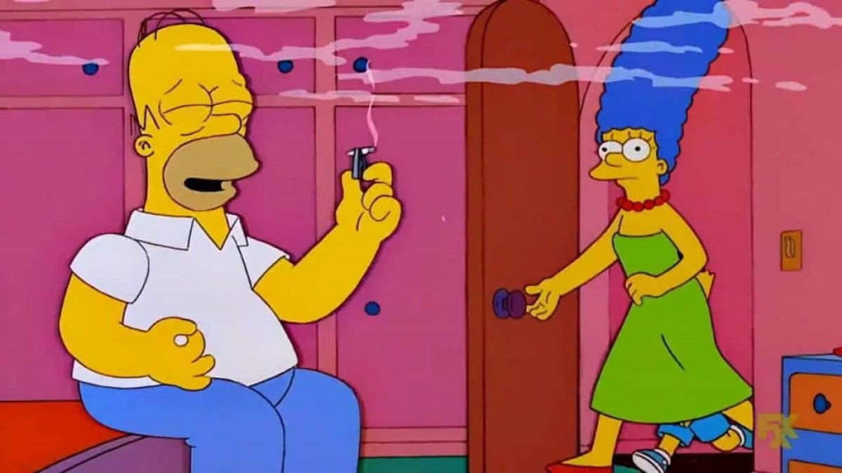 Los Simpson y su “afición” a la marihuana (II)
