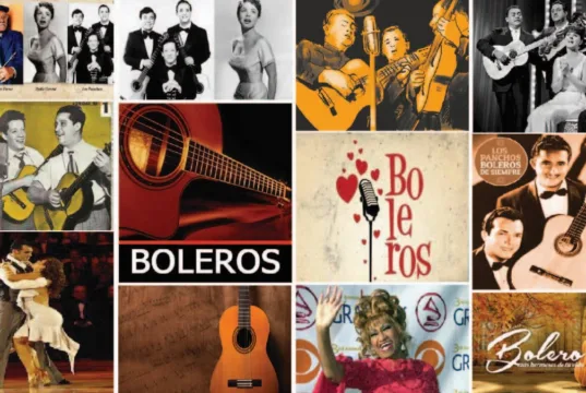 «El bolero jamás pasa de moda» Bolero