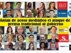 Señalan de acoso mediático el ataque de la prensa tradicional al gobierno