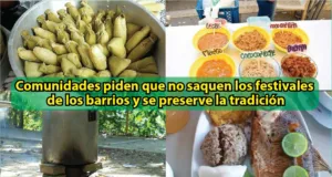 Comunidades piden que no saquen los festivales de los barrios