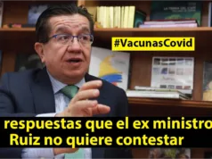 Las respuestas que el ex ministro Ruiz no quiere contestar – Por: Esperancita Uribe Las respuestas que el ex ministro Ruiz no quiere contestar