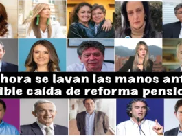 Ahora se lavan las manos ante posible caída de reforma pensional