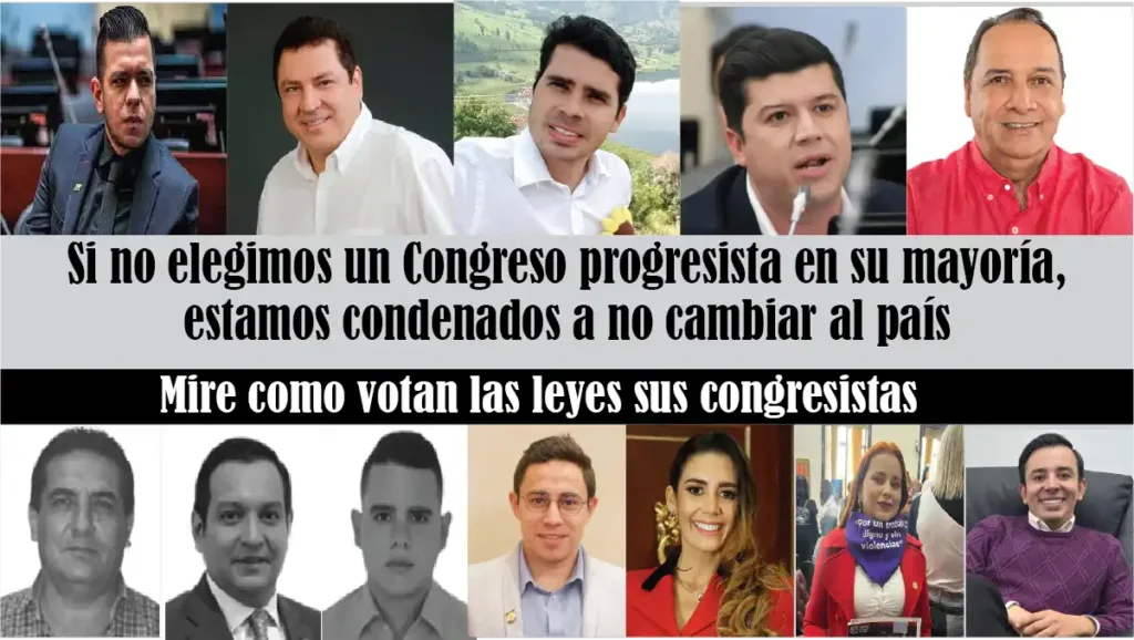 Si no elegimos un Congreso progresista en su mayoría, estamos condenados a no cambiar el país