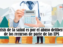 La crisis de la salud es por el abuso deliberado de los recursos