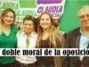 La doble moral de la oposición
