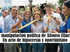 La manipulación política de Alfonso Eljach: Un acto de hipocresía y oportunismo La manipulación política de Alfonso Eljach