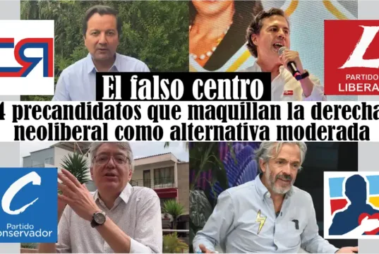 El falso centro: cuatro precandidatos que maquillan la derecha neoliberal como alternativa moderada El falso centro