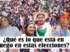 ¿Qué es lo que está en juego en estas elecciones? ¿Qué es lo que está en juego en estas elecciones?