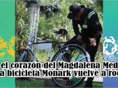 En el corazón del Magdalena Medio, una bicicleta Monark vuelve a rodar Bicicleta Monark