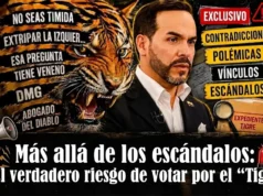 Más allá de los escándalos: el verdadero riesgo de votar por el “Tigre”