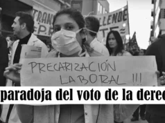 La contradicción del voto de la derecha