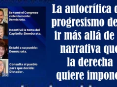 La autocrítica del progresismo debe ir más allá de la narrativa que la derecha quiere imponer