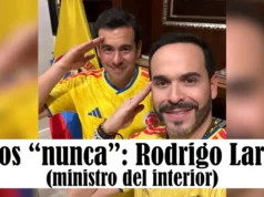 Los “nunca”: Rodrigo Lara (ministro del interior)