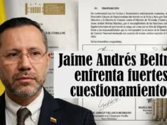 Jaime Andrés Beltrán, enfrenta fuertes cuestionamientos