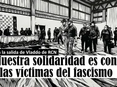 Nuestra solidaridad es con las víctimas del fascismo