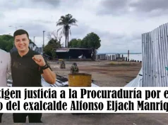 Exigen justicia a la Procuraduría por el caso del exalcalde Alfonso Eljach Manrique